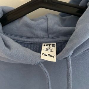 Keith Haring Blue Hoodie